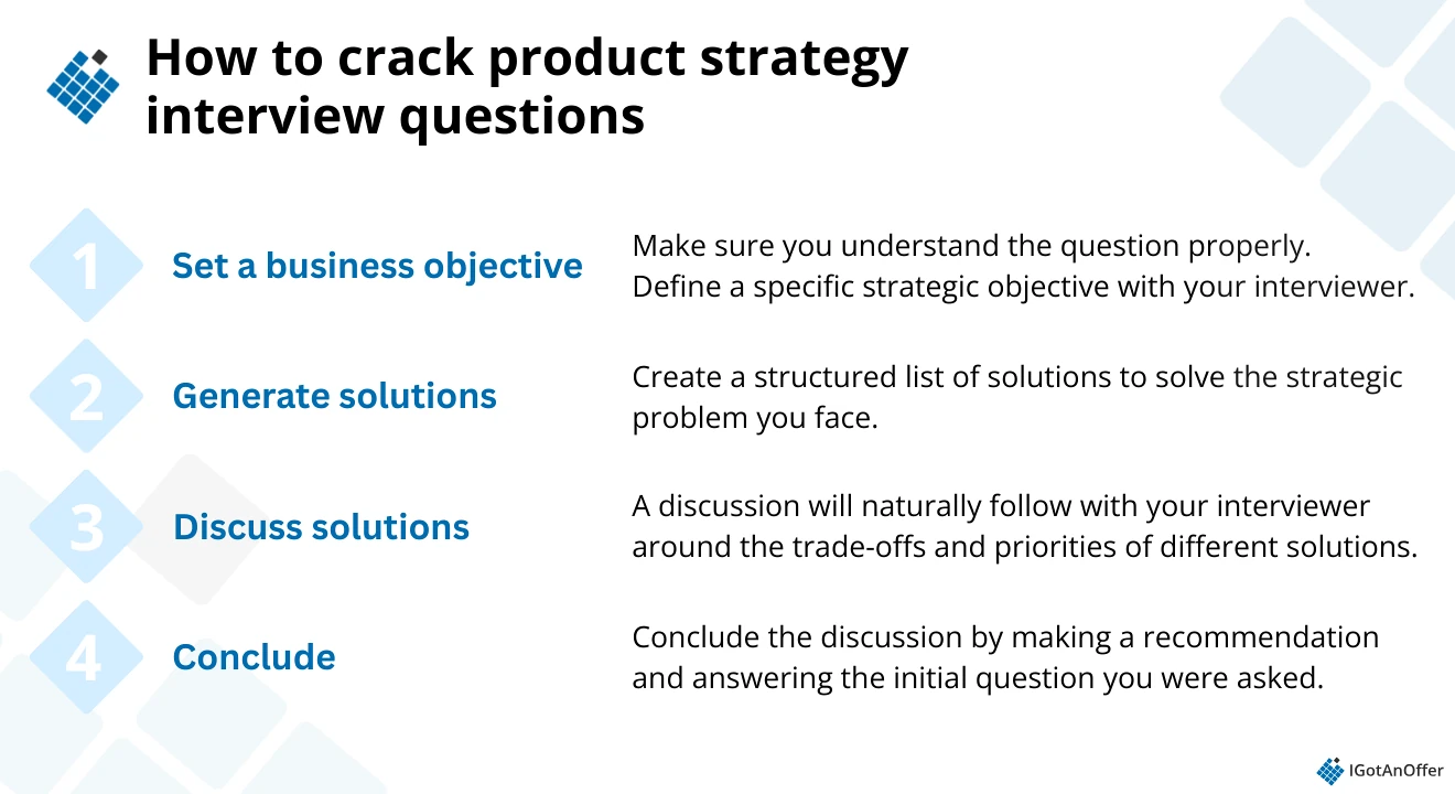 IMAGE: How to crack product strategy interview questions