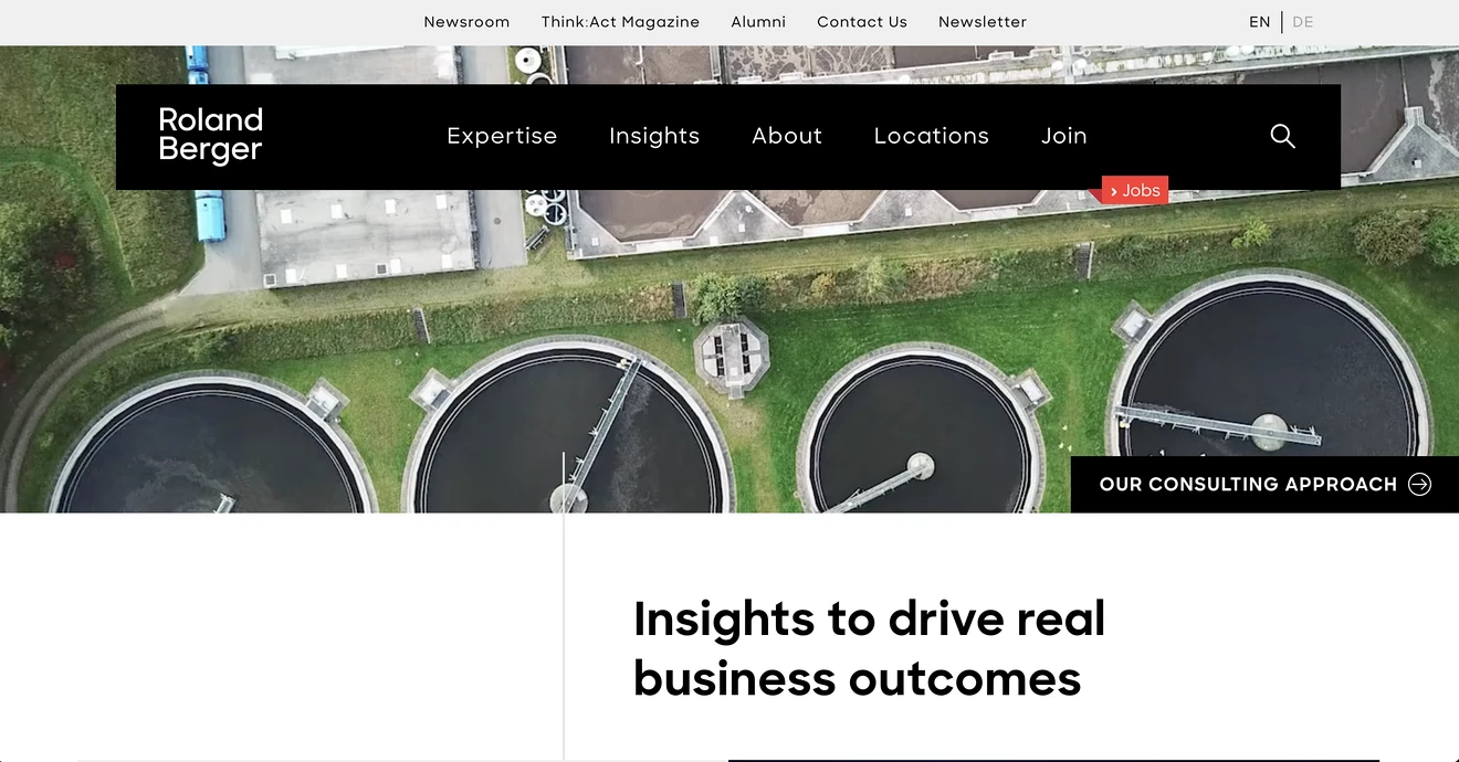 Top Consulting Firms - Roland Berger