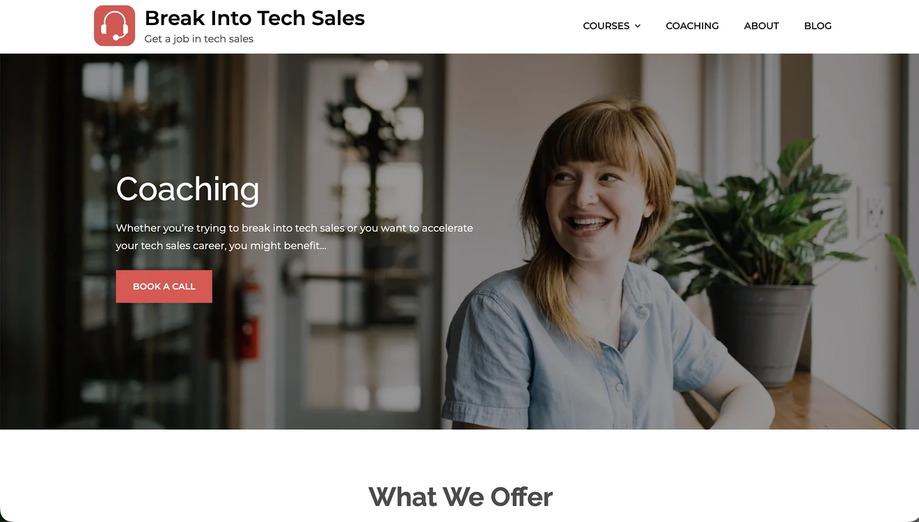 break into tech homepage