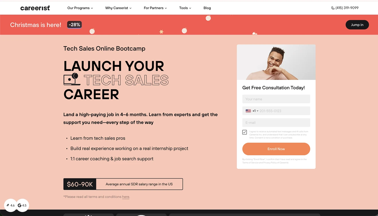 careerist homepage