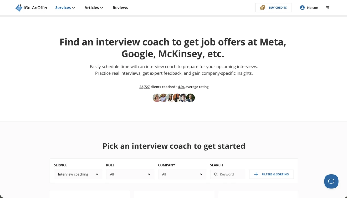 IGOTANOFFER homepage new