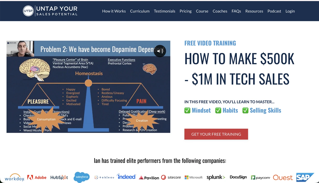 Ian Koniak (Untap Your Sales Potential)