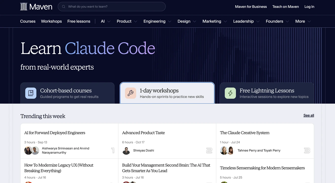 Maven homepage