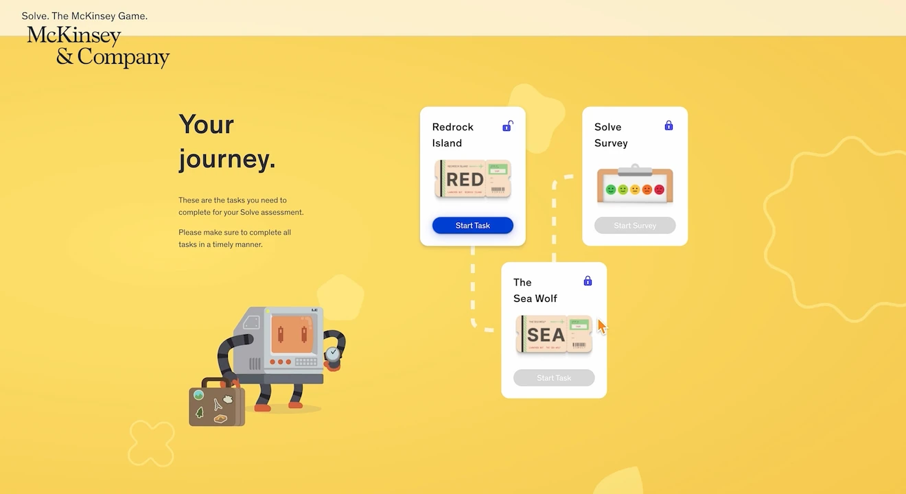 McKinsey Solve Game screenshot