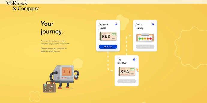 McKinsey Solve Game screenshot