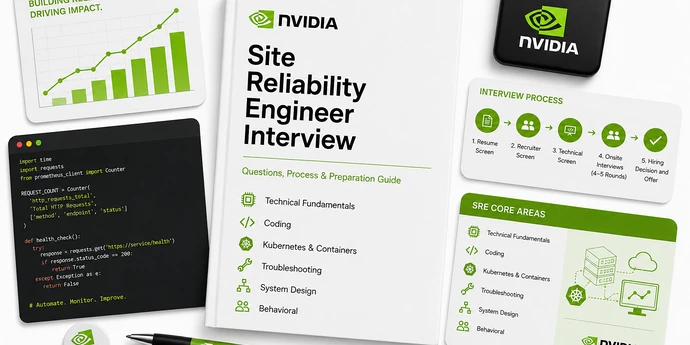 NVIDIA site reliability engineer interview header