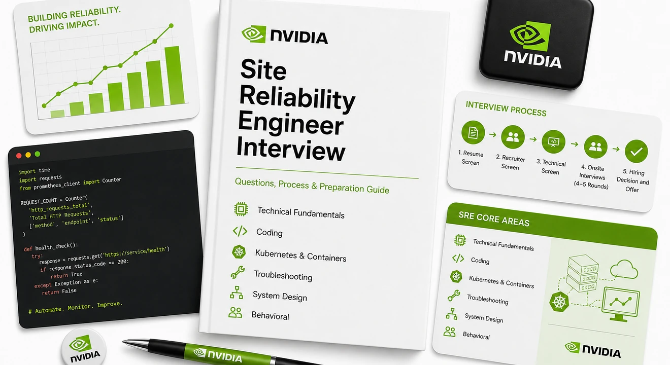 NVIDIA site reliability engineer interview header